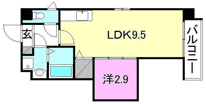 愛媛県松山市立花２ いよ立花駅 1LDK マンション 賃貸物件詳細