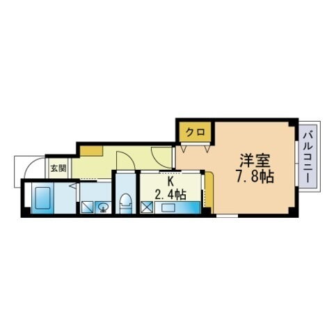 福岡県福岡市東区下原１ 九産大前駅 1K アパート 賃貸物件詳細