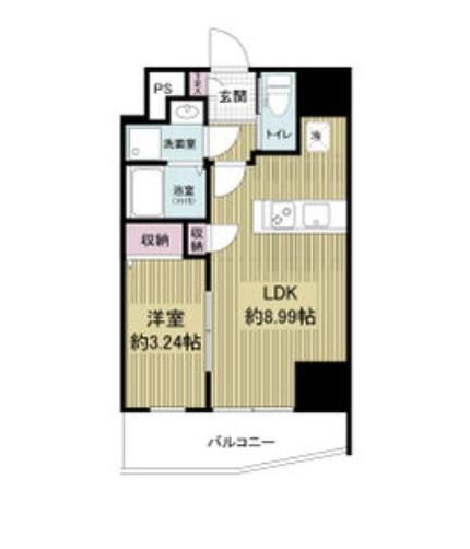 ＡｒｔｉｚＡ西長堀 11階 1LDK 賃貸物件詳細