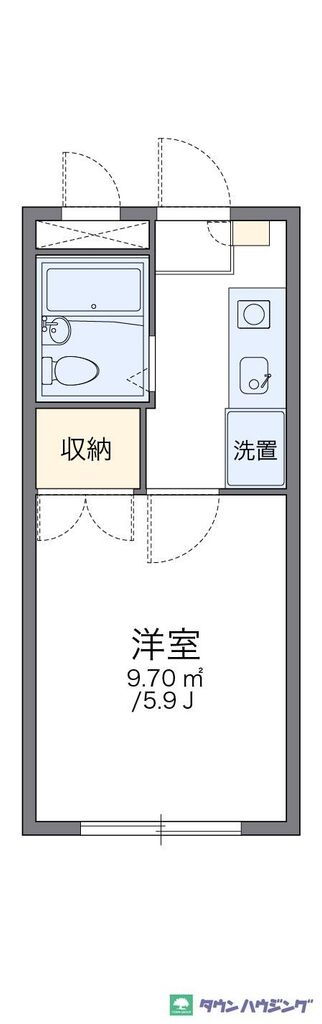 東京都新宿区原町１ 牛込柳町駅 1K マンション 賃貸物件詳細