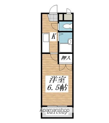 福岡県北九州市八幡西区陣山３ 黒崎駅 1K マンション 賃貸物件詳細