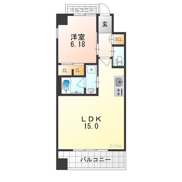 大阪府大阪市住吉区万代東３ 住吉東駅 1LDK マンション 賃貸物件詳細