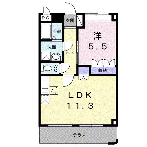 岡山県倉敷市玉島阿賀崎４ 新倉敷駅 1LDK アパート 賃貸物件詳細