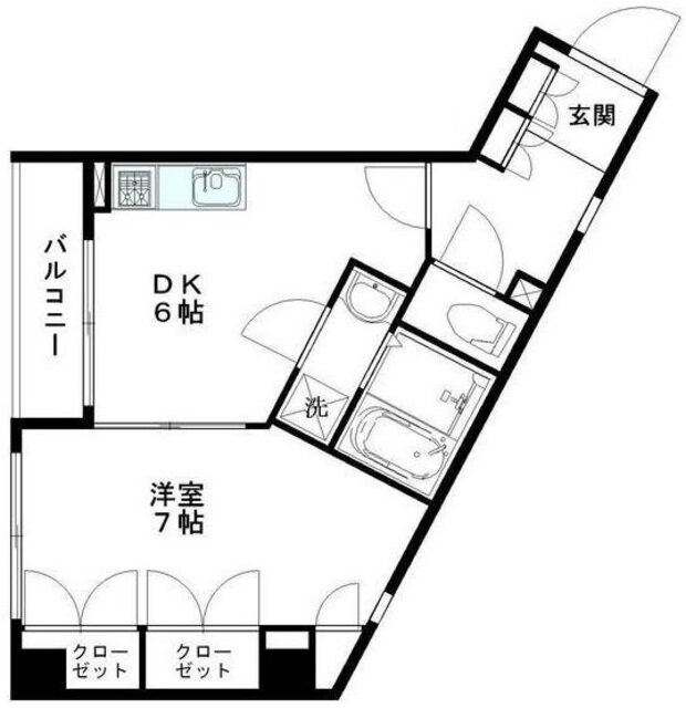 プレサージュ 5階 1DK 賃貸物件詳細