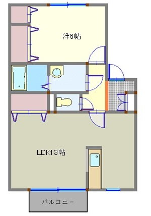 宮城県仙台市宮城野区燕沢東２ 東仙台駅 1LDK アパート 賃貸物件詳細