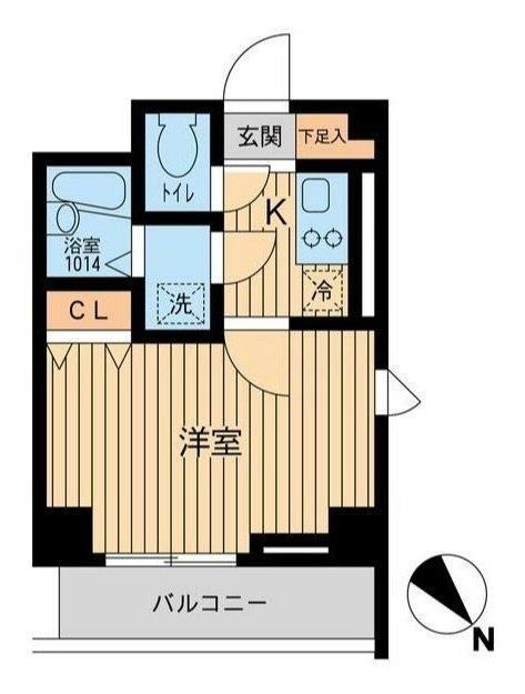 東京都世田谷区野沢２ 駒沢大学駅 1K マンション 賃貸物件詳細