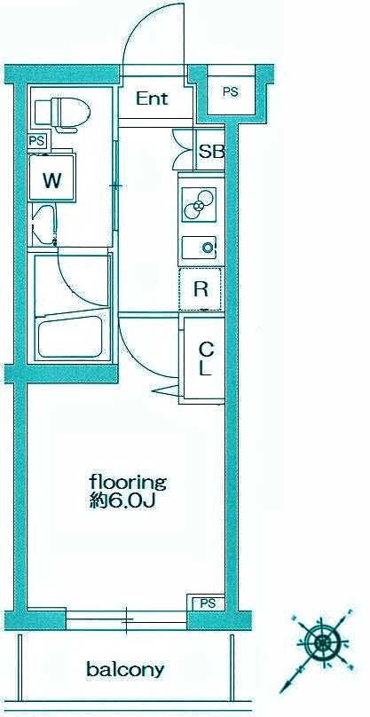東京都大田区鵜の木３ 鵜の木駅 1K マンション 賃貸物件詳細