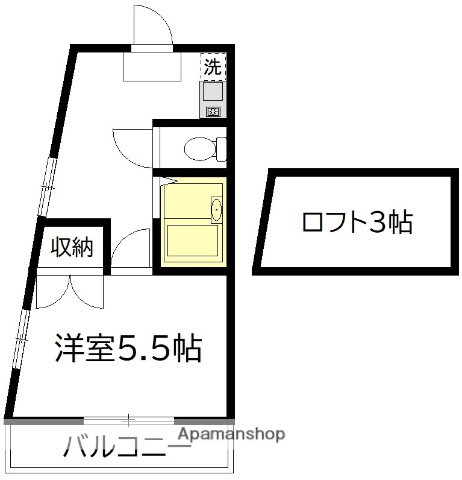 東京都世田谷区松原６ 梅ヶ丘駅 1K アパート 賃貸物件詳細