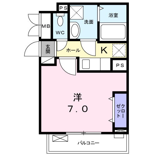 東京都西東京市新町１ 田無駅 1K アパート 賃貸物件詳細