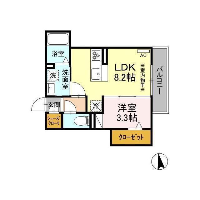 岐阜県各務原市那加野畑町１ 那加駅 1LDK アパート 賃貸物件詳細