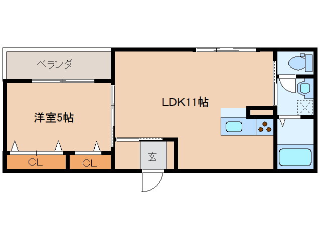 奈良県奈良市芝辻町２ 新大宮駅 1LDK アパート 賃貸物件詳細