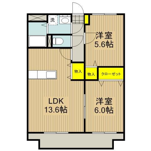 静岡県焼津市石津２ 焼津駅 2LDK アパート 賃貸物件詳細