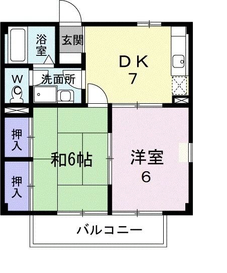 埼玉県熊谷市籠原南２ 籠原駅 2DK アパート 賃貸物件詳細