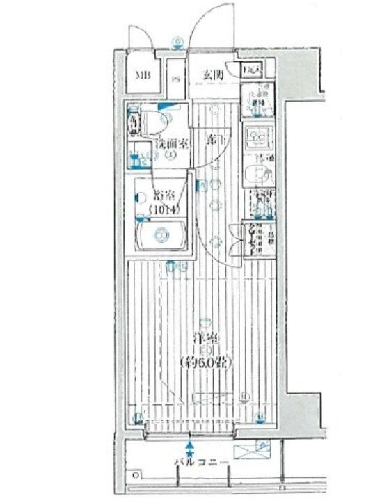 東京都新宿区北新宿４ 東中野駅 1K マンション 賃貸物件詳細