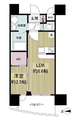 大阪府大阪市北区中崎１ 中崎町駅 1LDK マンション 賃貸物件詳細