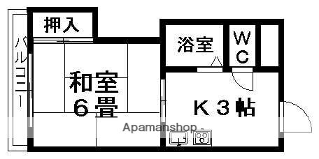 愛媛県松山市余戸南４ 鎌田駅 1K マンション 賃貸物件詳細