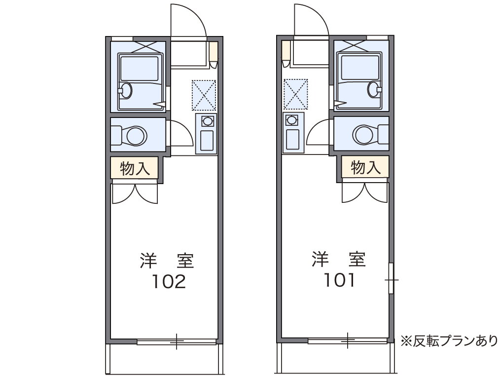 レオパレスカウベルＩ 1階 1K 賃貸物件詳細