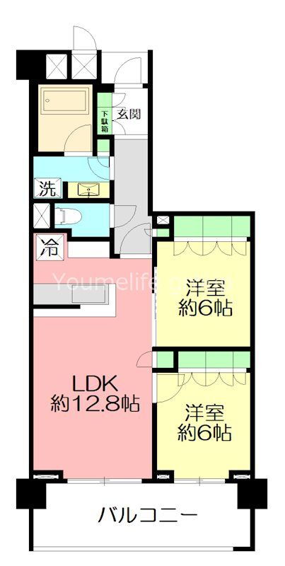 神奈川県鎌倉市由比ガ浜２ 和田塚駅 2LDK マンション 賃貸物件詳細