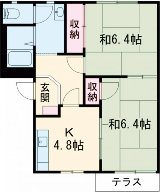 兵庫県西脇市和田町 西脇市駅 2K アパート 賃貸物件詳細