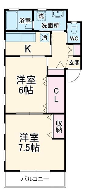 神奈川県伊勢原市東大竹 伊勢原駅 2K アパート 賃貸物件詳細