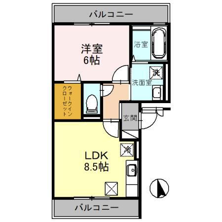 大阪府大東市三箇１ 住道駅 1LDK アパート 賃貸物件詳細