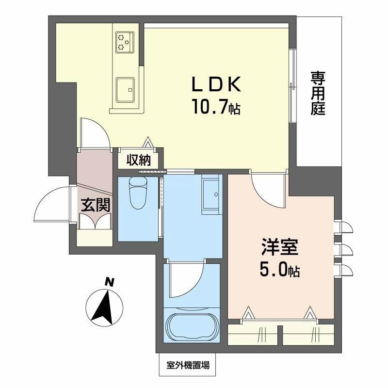 福岡県福岡市中央区唐人町２ 唐人町駅 1LDK マンション 賃貸物件詳細