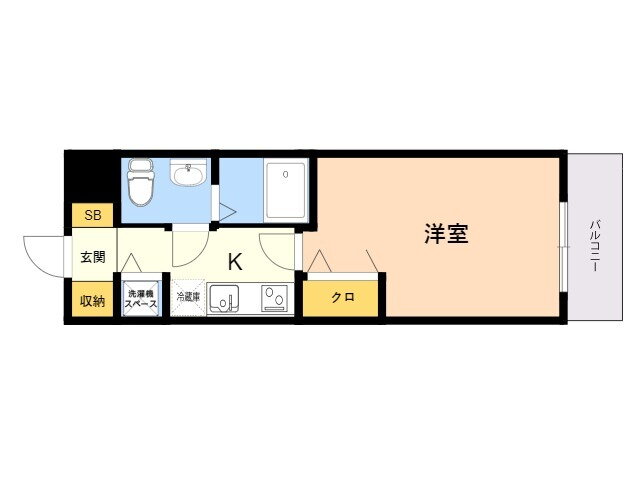 福岡県福岡市博多区上川端町 中洲川端駅 1K マンション 賃貸物件詳細