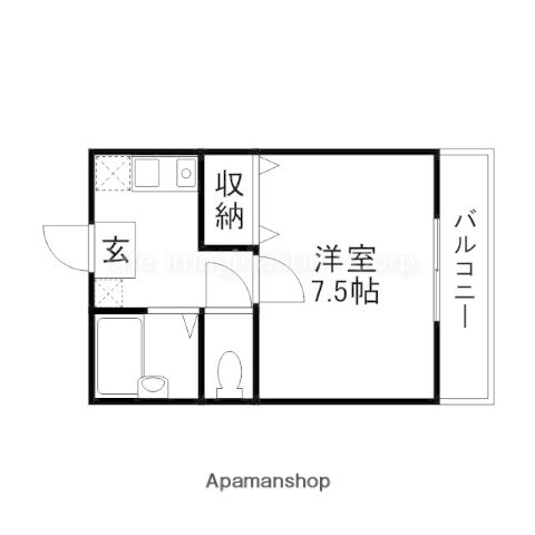 滋賀県長浜市八幡中山町 長浜駅 1K アパート 賃貸物件詳細