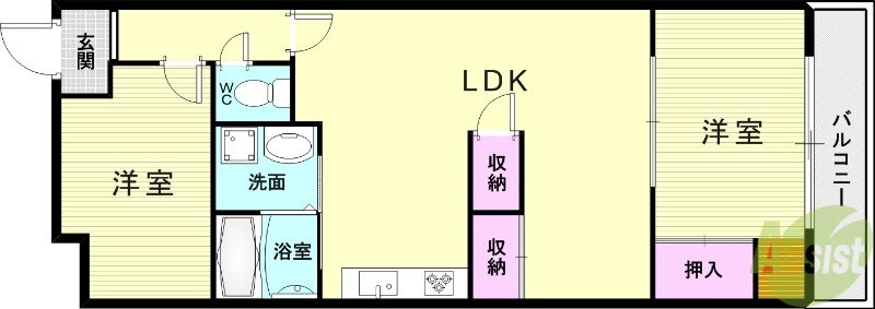 兵庫県明石市大蔵谷奥 朝霧駅 2LDK マンション 賃貸物件詳細