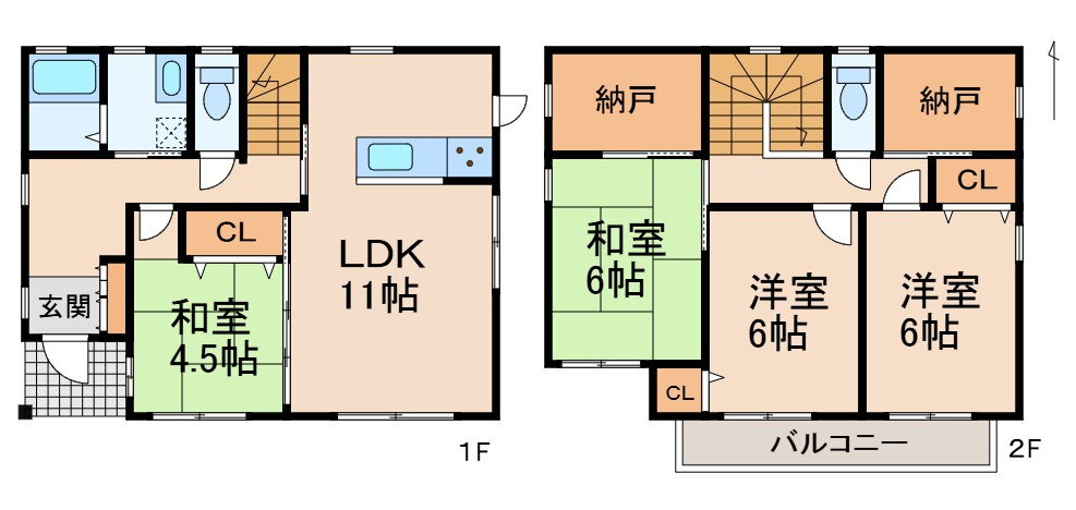 和歌山県岩出市相谷 紀伊駅 4SLDK 一戸建て 賃貸物件詳細