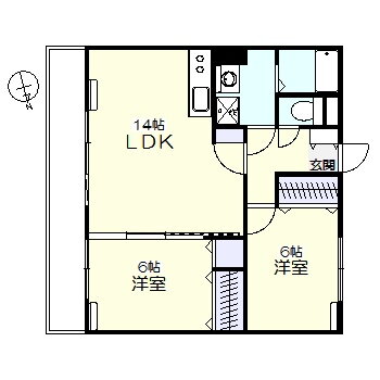大分県中津市大字蛎瀬 中津駅 2LDK マンション 賃貸物件詳細