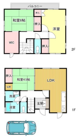 岡山県岡山市東区城東台西２ 上道駅 3SLDK 一戸建て 賃貸物件詳細