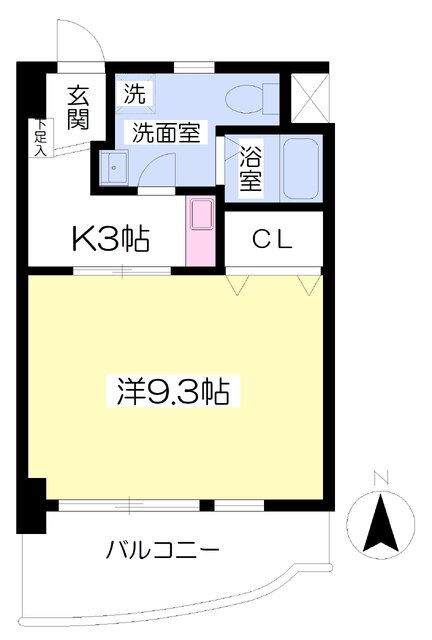 愛媛県松山市萱町４ 本町四丁目駅 1K マンション 賃貸物件詳細