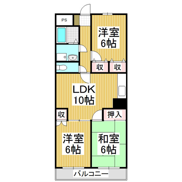長野県長野市大字大豆島 長野駅 3LDK マンション 賃貸物件詳細