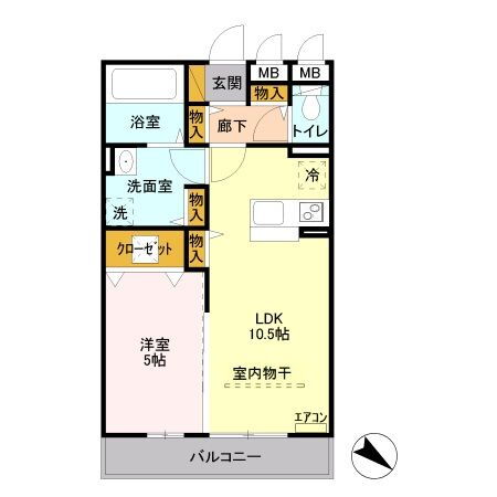 埼玉県越谷市レイクタウン１ 越谷レイクタウン駅 1LDK アパート 賃貸物件詳細