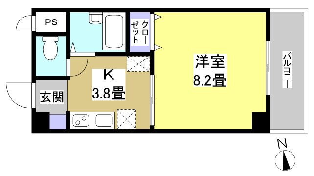 静岡県浜松市中央区富塚町 遠州病院駅 1K マンション 賃貸物件詳細