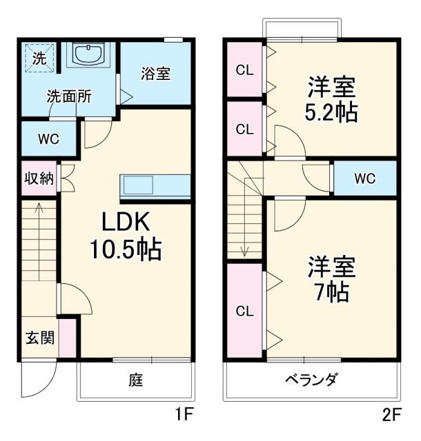 愛知県春日井市美濃町３ 味美駅 2LDK 一戸建て 賃貸物件詳細