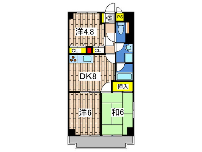 神奈川県横浜市戸塚区名瀬町 東戸塚駅 3DK マンション 賃貸物件詳細