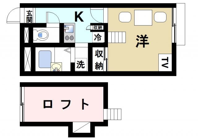 奈良県奈良市佐保台西町 平城山駅 1K マンション 賃貸物件詳細