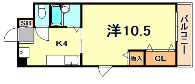 兵庫県神戸市長田区五位ノ池町３ 板宿駅 1K マンション 賃貸物件詳細