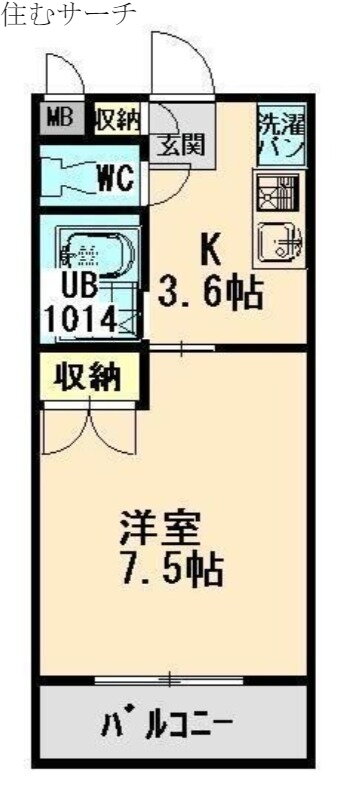 三重県四日市市日永東３ 南四日市駅 1K マンション 賃貸物件詳細