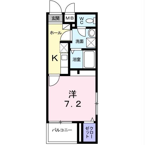 兵庫県姫路市阿保 東姫路駅 1K マンション 賃貸物件詳細