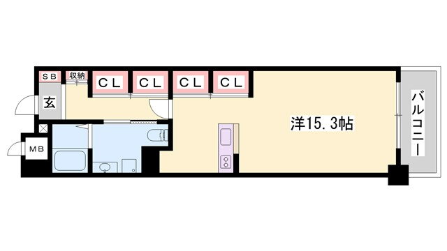 兵庫県姫路市西新町 姫路駅 ワンルーム マンション 賃貸物件詳細