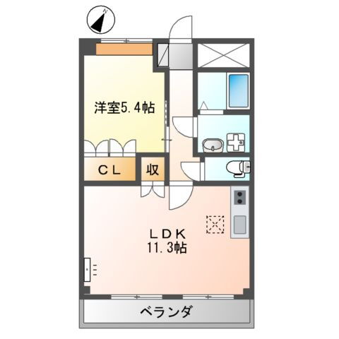 熊本県菊池郡大津町大字引水 1LDK アパート 賃貸物件詳細