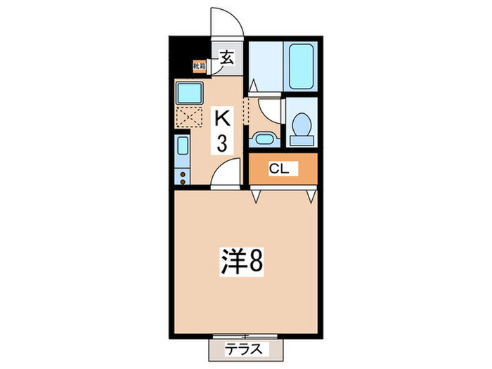 神奈川県座間市相模が丘１ 小田急相模原駅 1K アパート 賃貸物件詳細