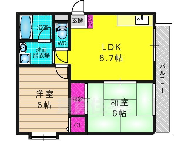 京都府京都市南区久世大薮町 向日町駅 2LDK マンション 賃貸物件詳細