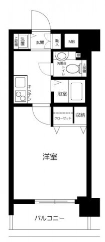 メゾン・ド・ヴィレ渋谷 11階 1K 賃貸物件詳細
