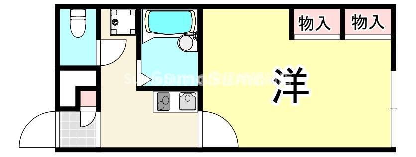 兵庫県尼崎市築地３ 大物駅 1K アパート 賃貸物件詳細