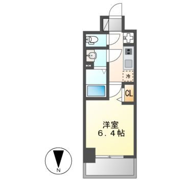 愛知県名古屋市中村区名駅南２ 近鉄名古屋駅 1K マンション 賃貸物件詳細