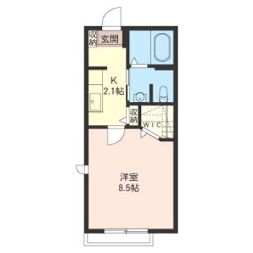 千葉県木更津市請西東５ 木更津駅 1K アパート 賃貸物件詳細
